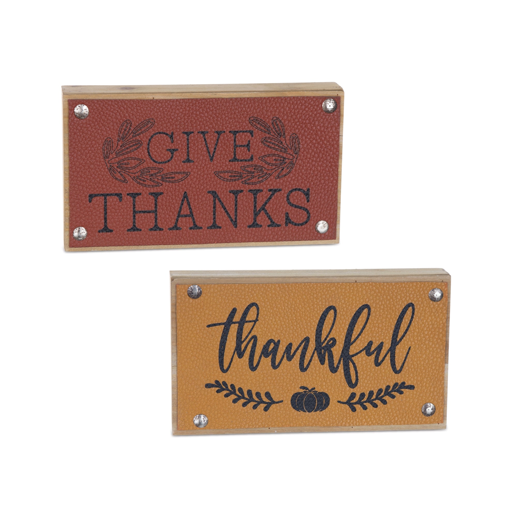 Thankful-Harvest-Sign,-Set-of-6-Wall-Art