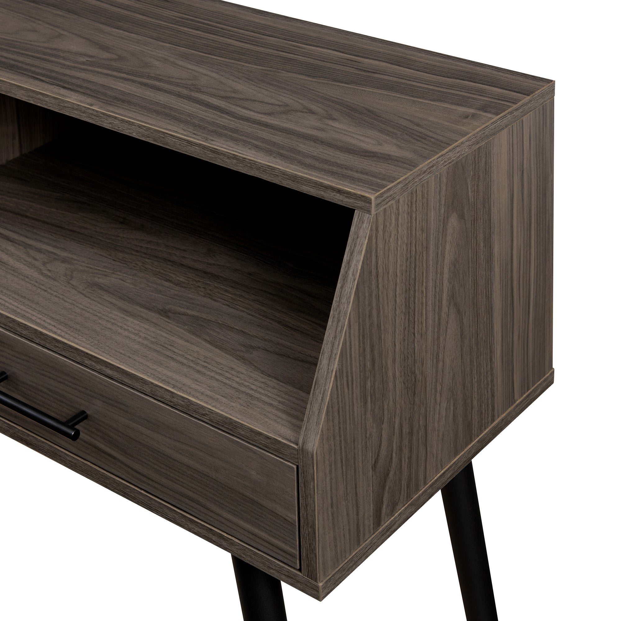 2-Drawer Angled Entry Table - Consoles