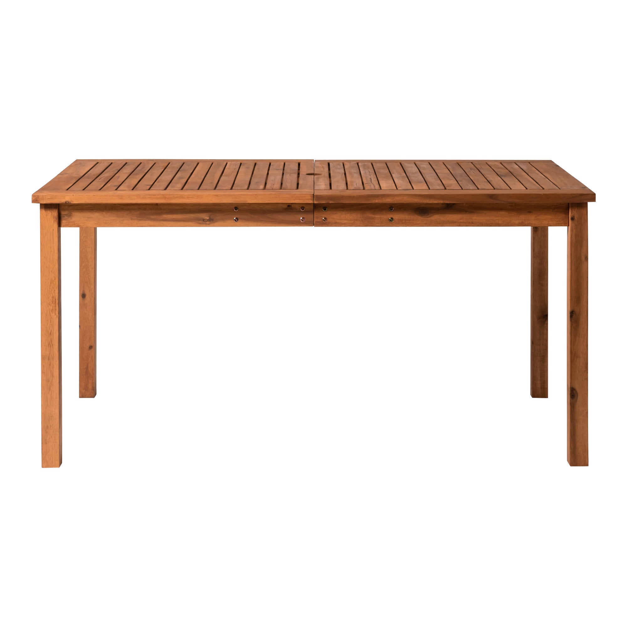 Blush Outdoor Slat-Top Acacia Wood Dining Table - Dining Tables