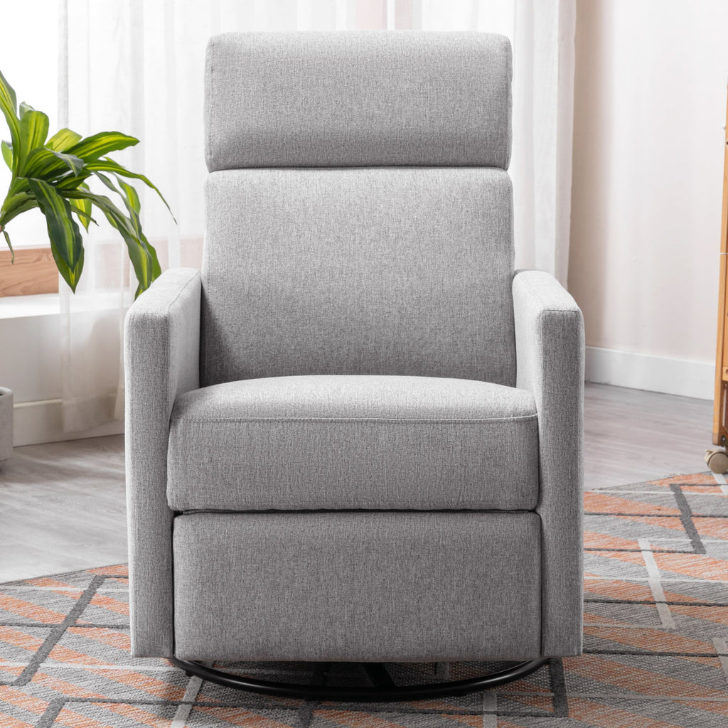 Amelia Recliner Chair with Plush Upholstered Rocker – Pier 1